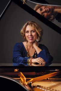 Venezuelan virtuoso pianist, Gabriela Montero. Photo by Anders Brogaard