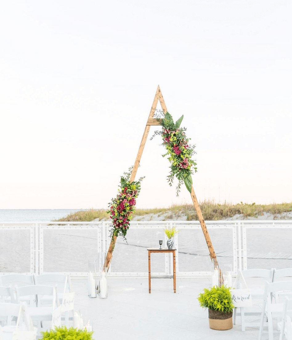 The seagate beach wedding
