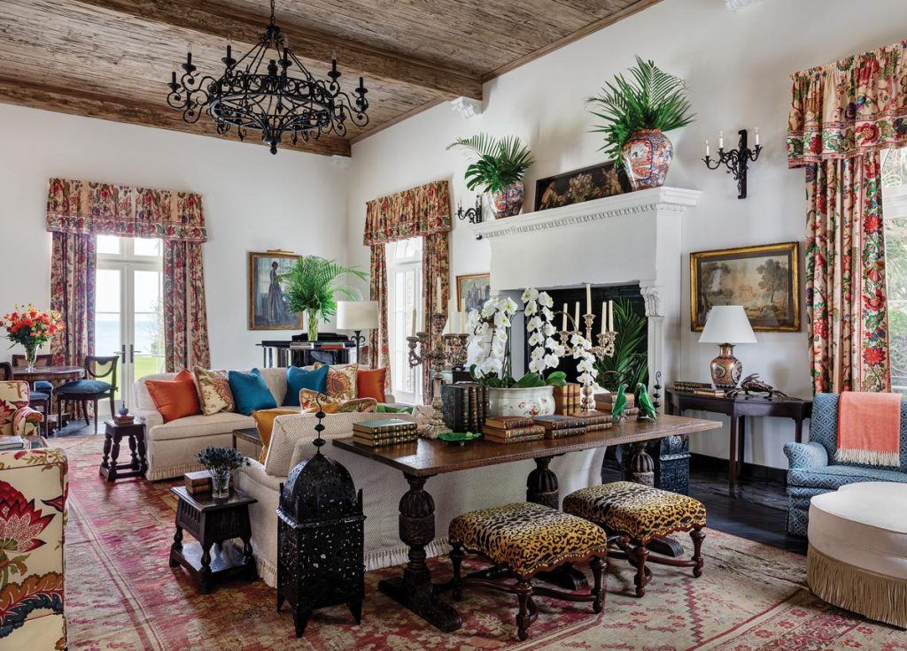 Addison Mizner designed Louwana, a historic Mediterranean Revival estate home in Palm Beach situated on a 1.2-acre lot with 150 feet of private beachfront. Photo by Nickolas Sargent.jpg
