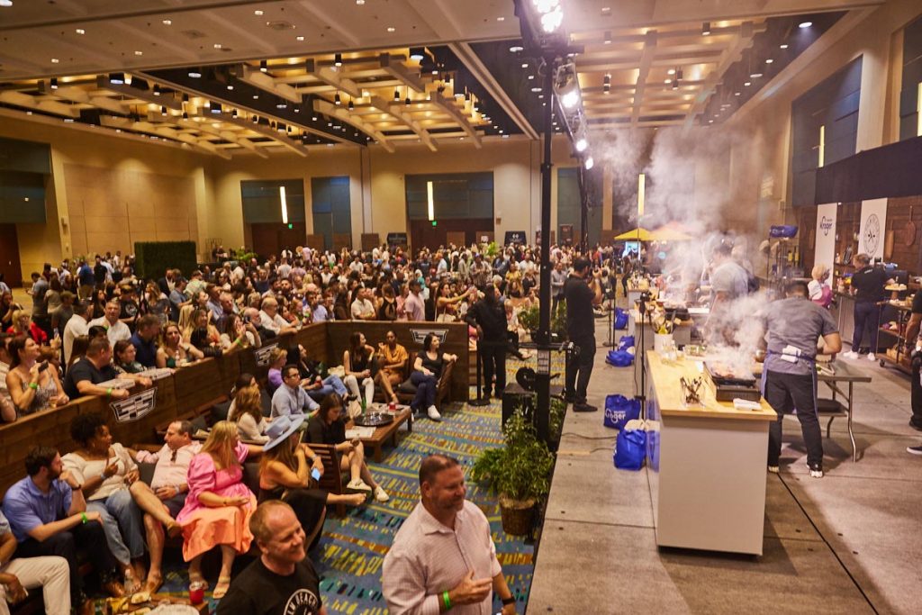 The Palm Beach Food & Wine Festival's Grand Tasting returns to the Palm Beach County Convention Center December 10