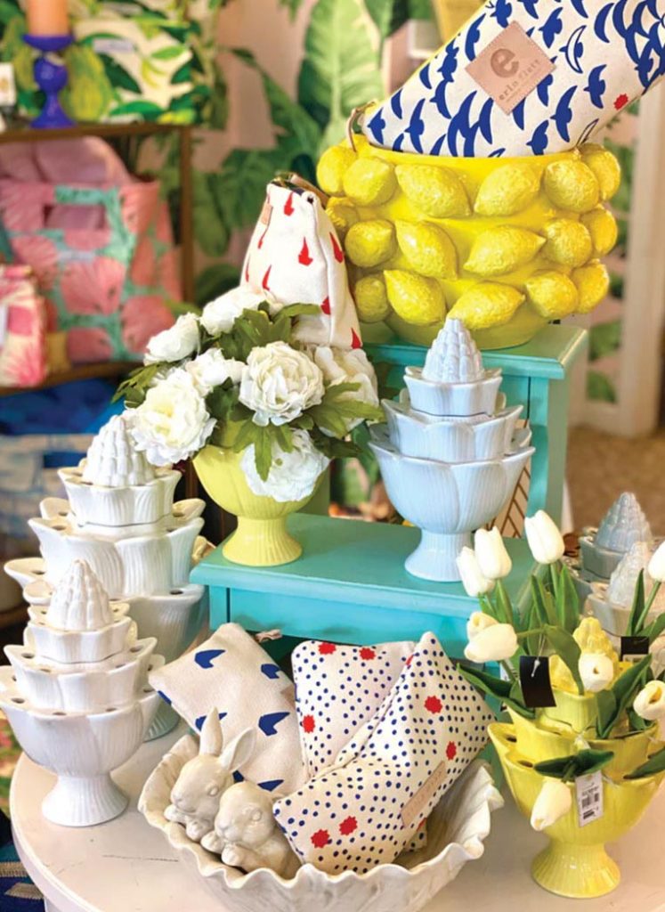 Vivid Hue Home + Gifts is an upscale, colorful gift shop in the Village. Photo courtesy of Vivid Hue Home + Gifts