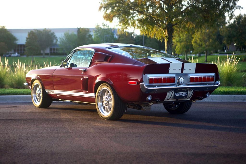 Revology's New 1968 Shelby Mustang GT500 KR, parked, rear