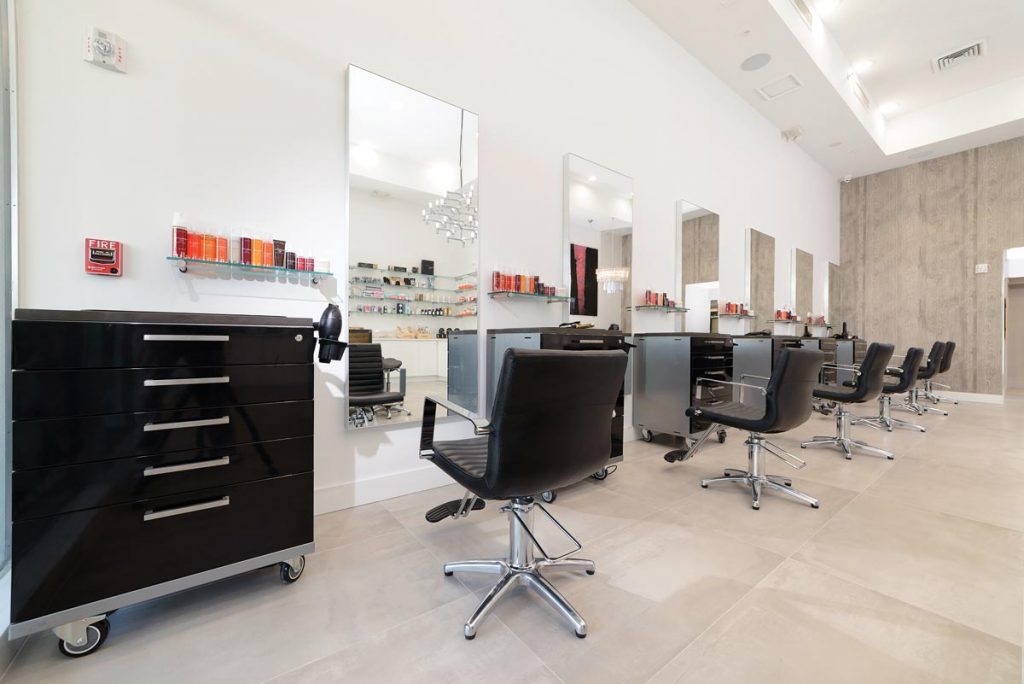 Paul Labrecque Salon offers cuts and colors, as well as massage, skin, nail, wax, and makeup services.