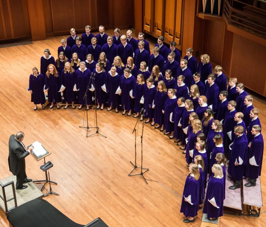 The St. Olaf Choir will perform at The Church of Bethesda-by-the-Sea on February 6.