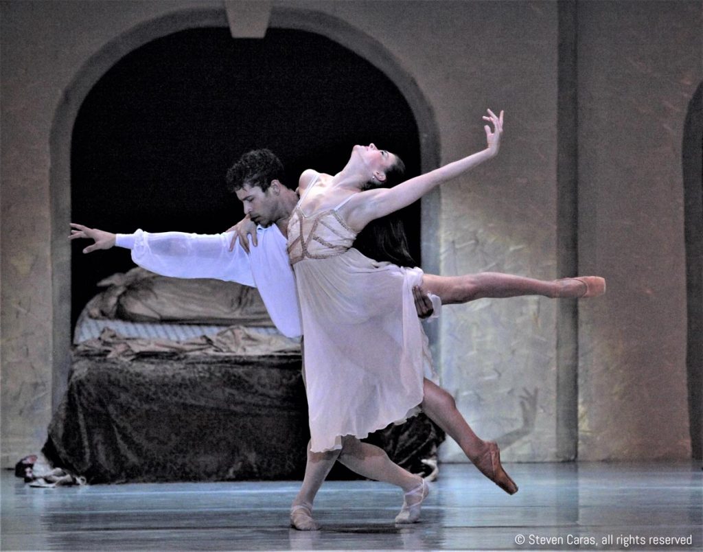 Aaron Melendrez and Lily Loveland in Romeo & Juliet. Photo © Steven Caras